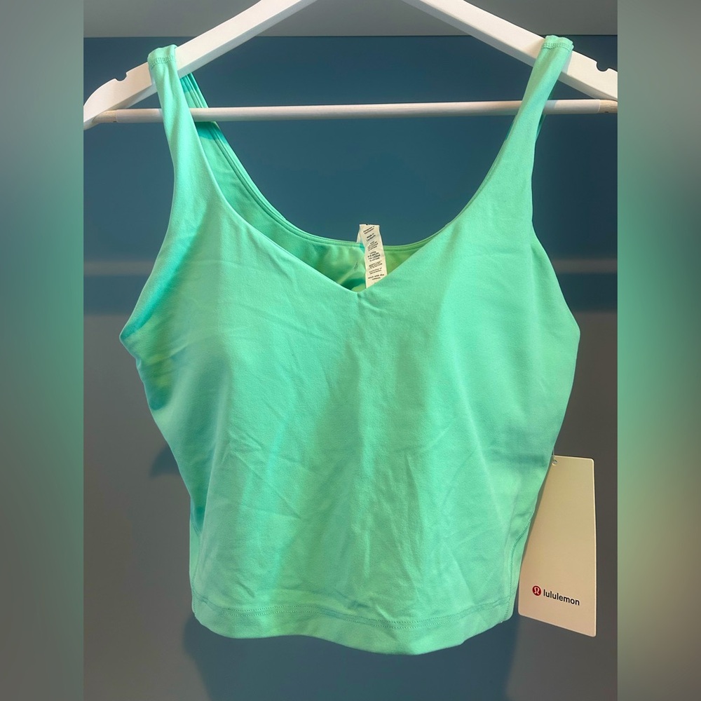 NWT Lululemon athletica Align Tank. Light green. Size 12. Brand new !